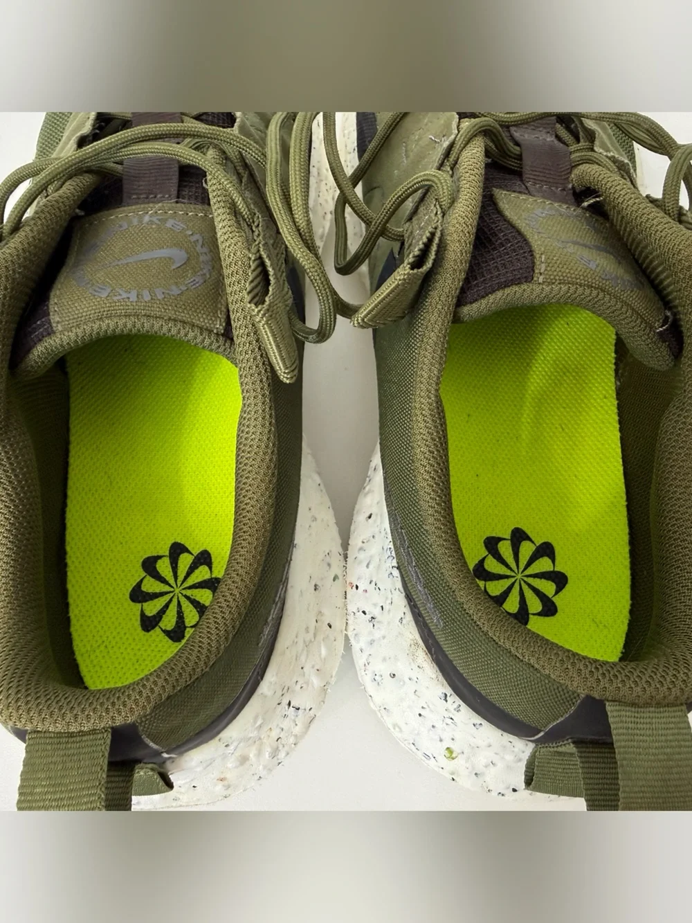 NIke Crater Impact Sneaker Sequoia Green Men's Size 11.5  DB2477-302
